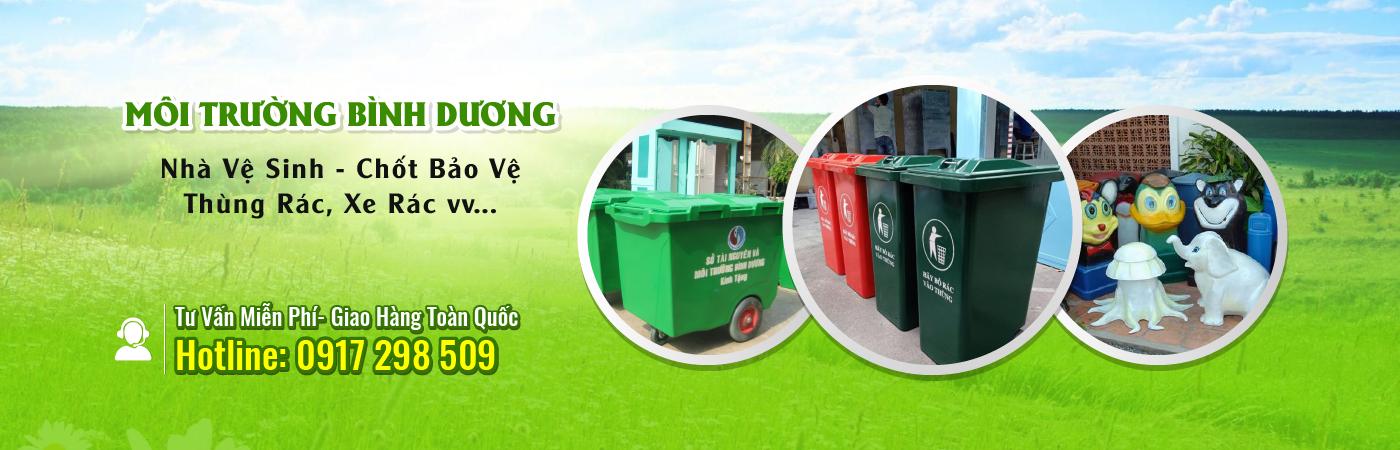 banner thung rac xe thu gom rac