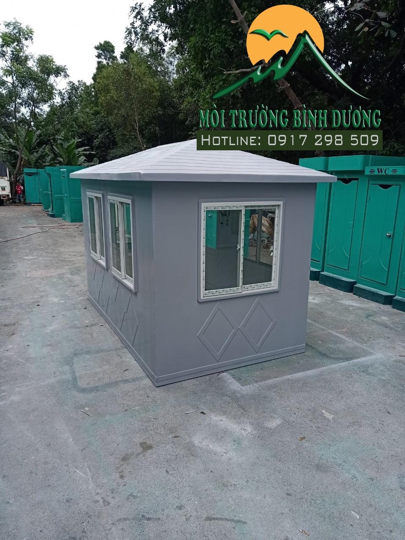 kiot cabin bảo vệ 