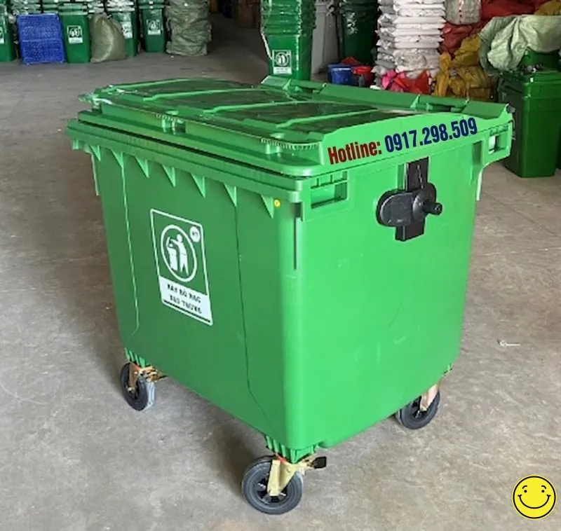 thùng rác khu công nghiệp