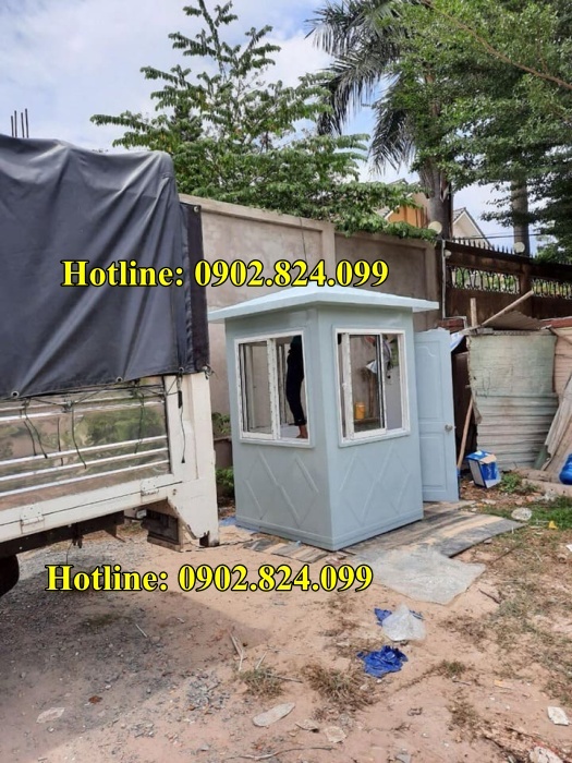 Cabin bảo vệ lắp đặt tại công trình Tây Ninh