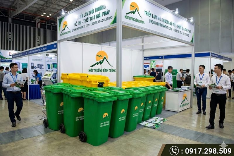 Báo giá các loại thùng rác nhựa 