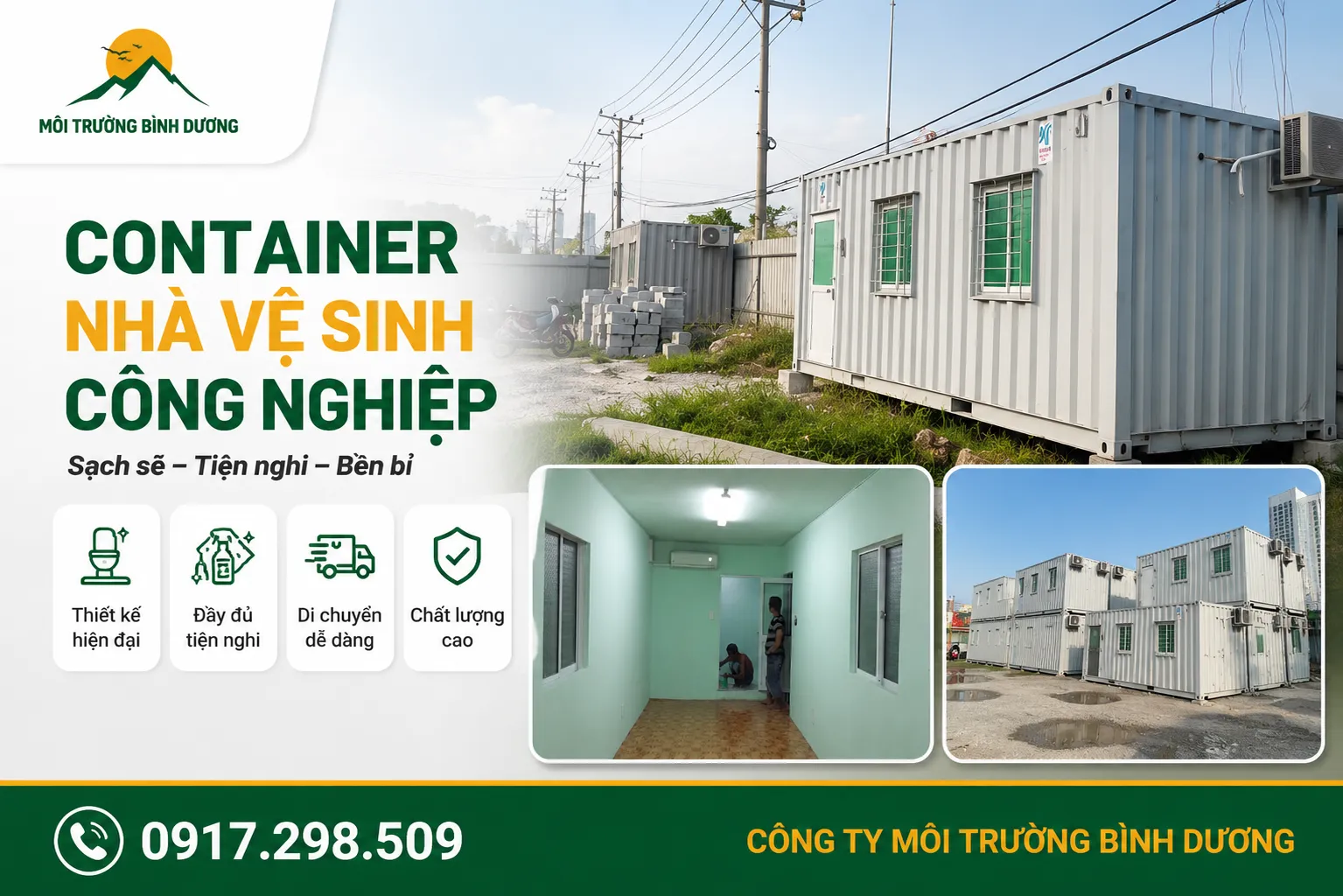 container vệ sinh