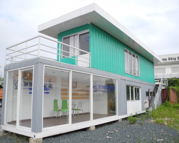 container văn phòng 2 tầng 