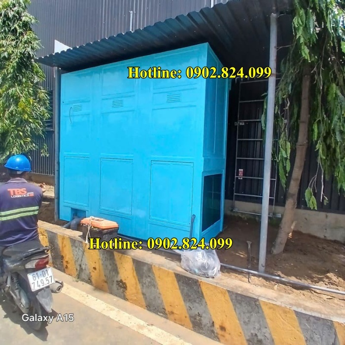nhà vệ sinh di động 3 buồng 