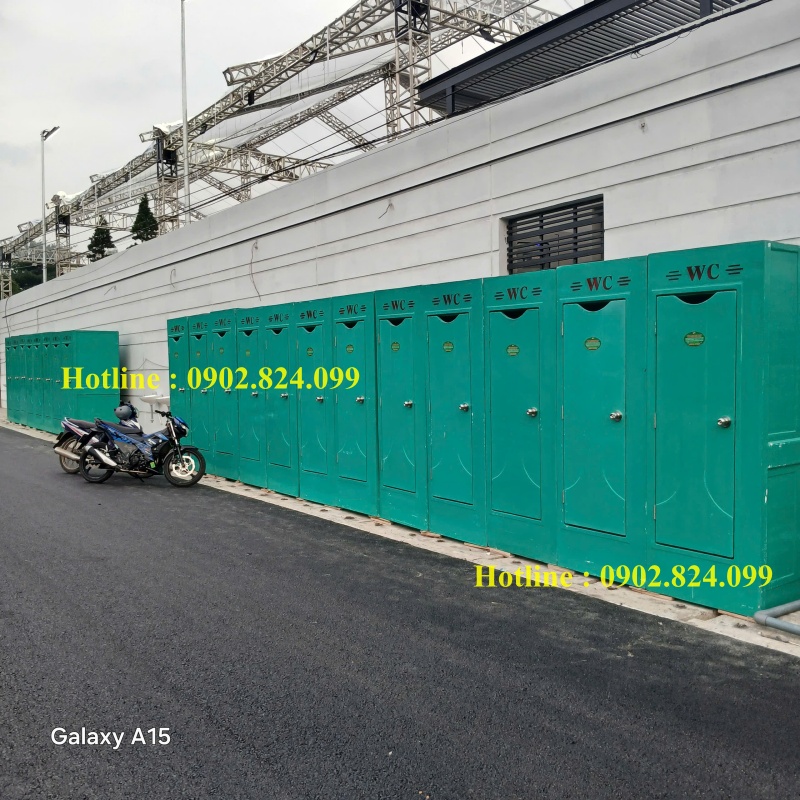 nhà vệ sinh di động công cộng cho thuê 