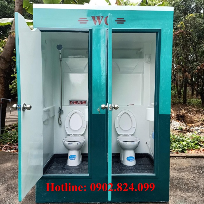 nhà vệ sinh di động kết hợp nhà tắm