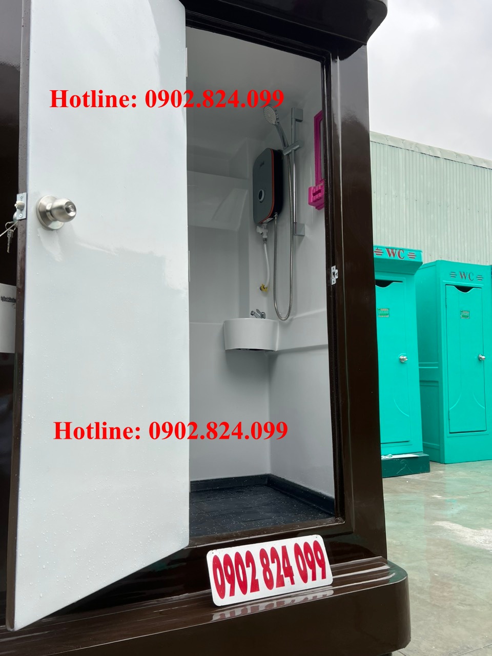 nhà vệ sinh di động kết hợp nhà tắm