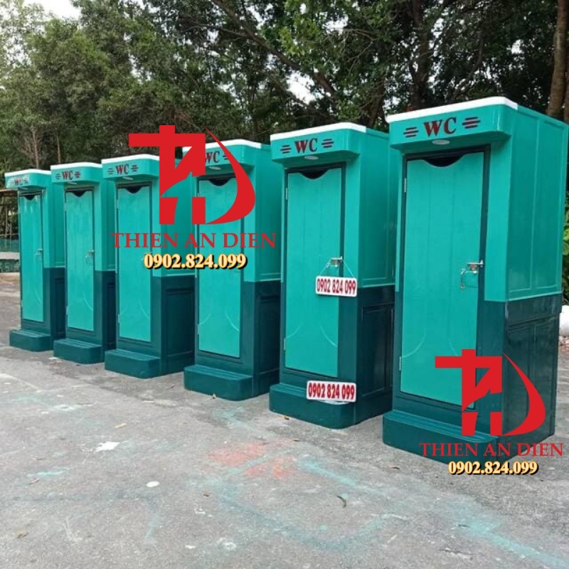 nhà vệ sinh tạm thời 