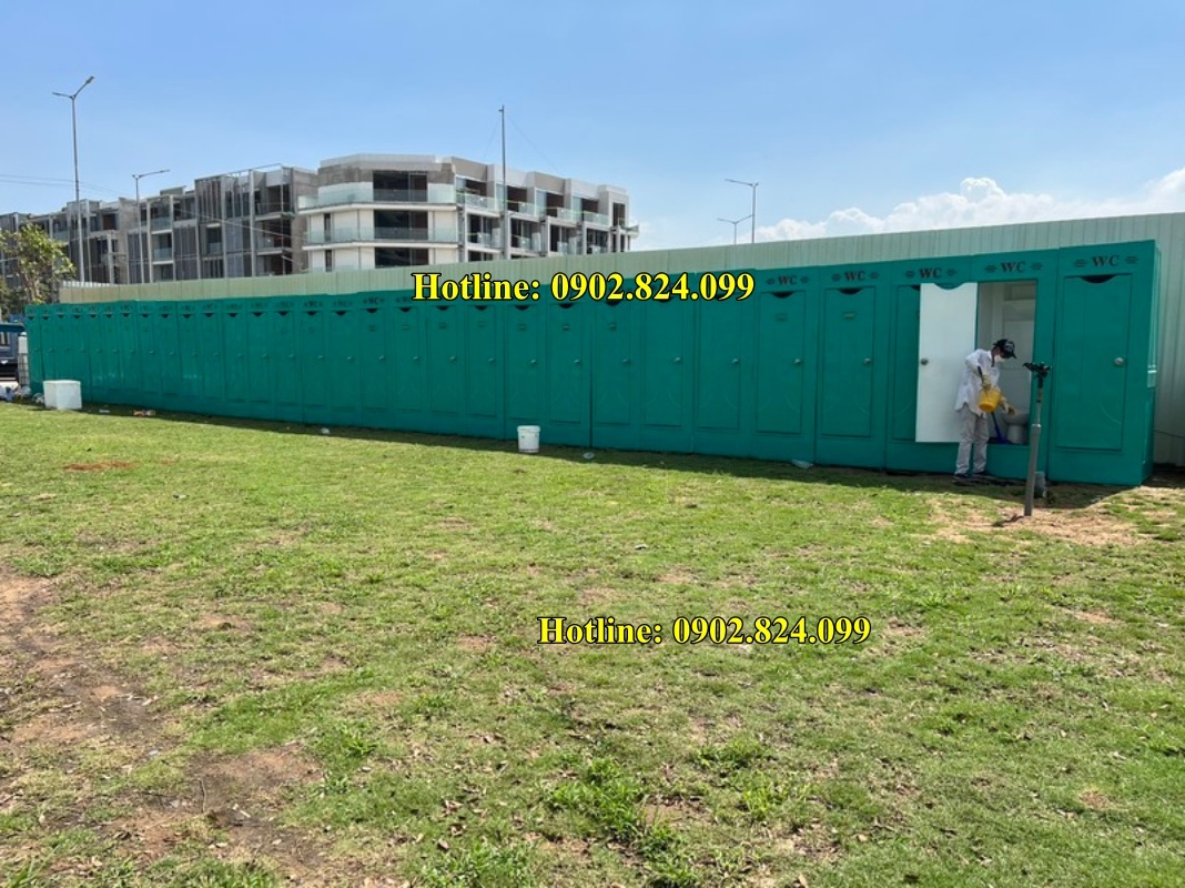 thuê toilet di động