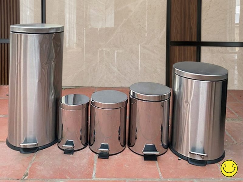 Thùng rác Inox 