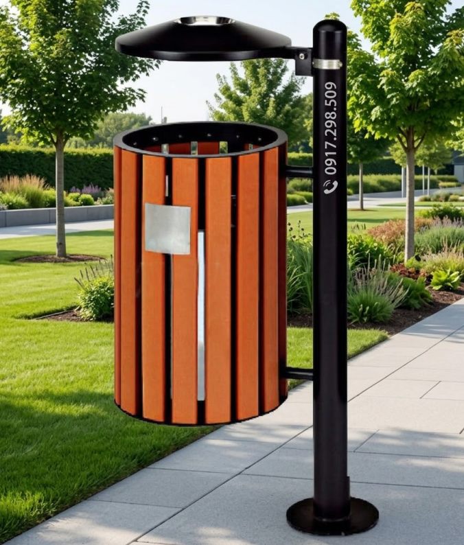 Thùng rác treo ngoài trời giá rẻ