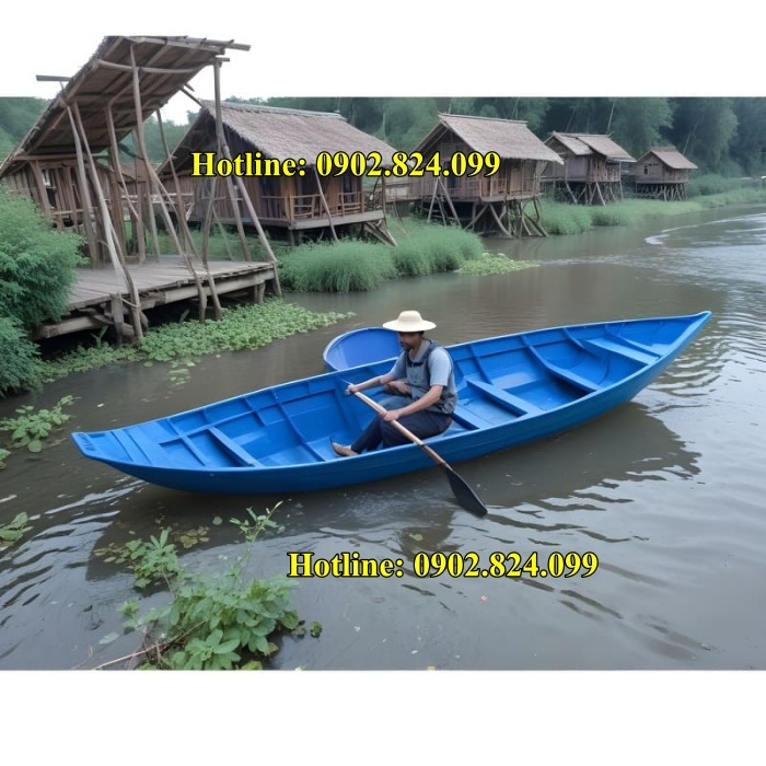 xuồng tam bản composite 
