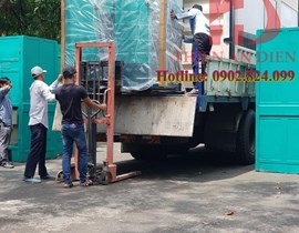 Giao Nhà vệ sinh di động buồng đôi cho Công ty TNHH Cho thuê CTĐ