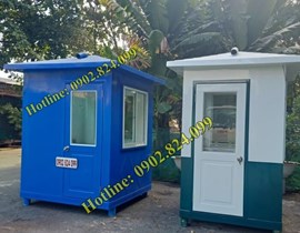 LẮP ĐẶT CABIN BẢO VỆ GIÁ RẺ TẠI LONG AN  