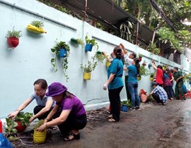 Triển khai chương trình tạo không gian xanh trong khu dân cư