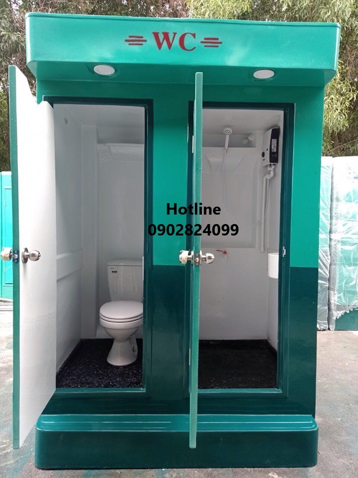 toilet di động 2 trong 1