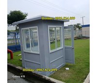 Cabin Bảo Vệ Khu Công Nghiệp - Chống Nóng, Chịu Tải Nặng, Bền Bỉ