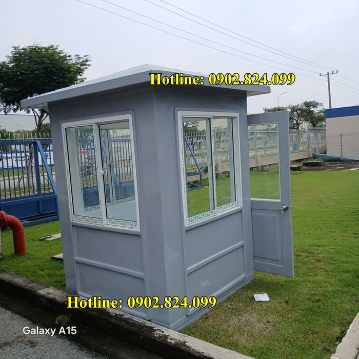 Cabin Bảo Vệ Khu Công Nghiệp - Chống Nóng, Chịu Tải Nặng, Bền Bỉ