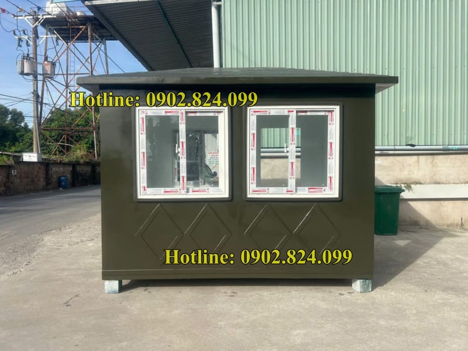 CABIN BẢO VỆ - kích thước 2.0 x 3.0 x 2.5 m
