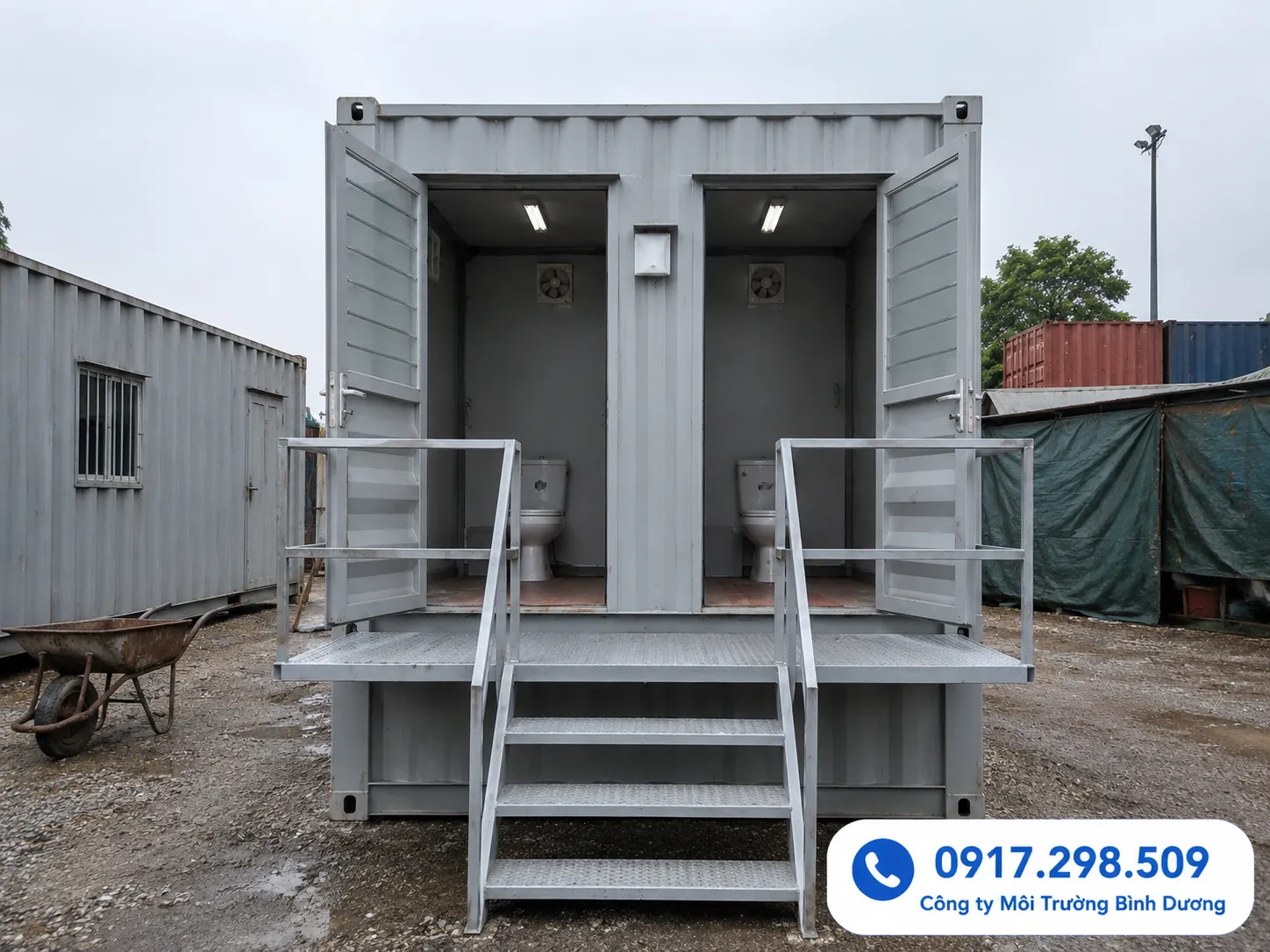 Cho Thuê Container Vệ Sinh TP.HCM – Giao Nhanh 24h, Uy Tín