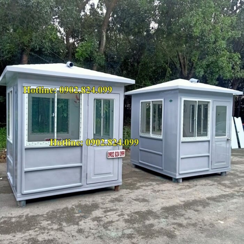 BÁO GIÁ CABIN NHÀ BẢO VỆ TẠI KCN BÌNH DƯƠNG – BỀN 20 NĂM, GIÁ TẠI XƯỞNG