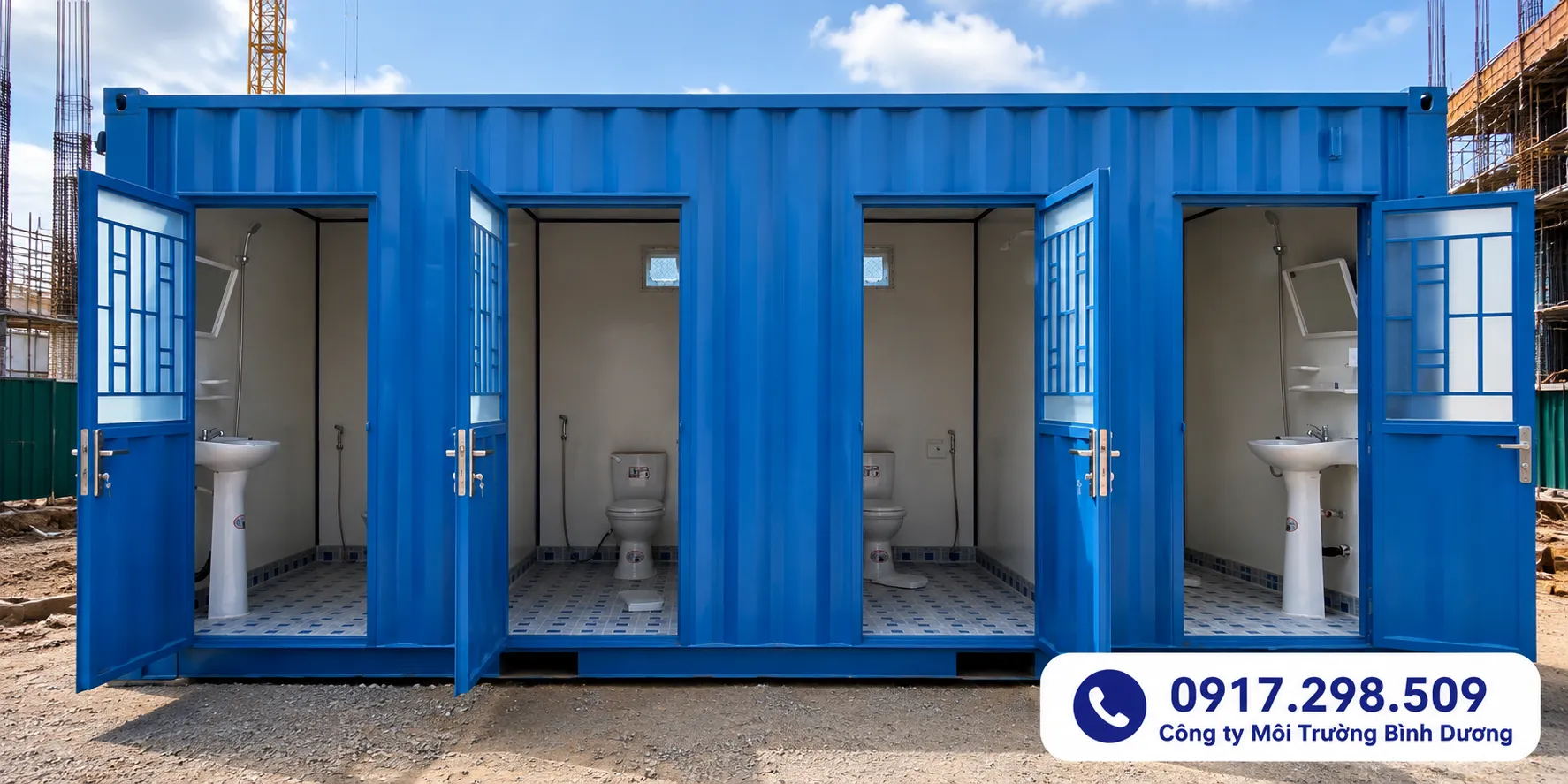 Giá Container Vệ Sinh 2026 – Bảng Giá Mua & Thuê Đầy Đủ