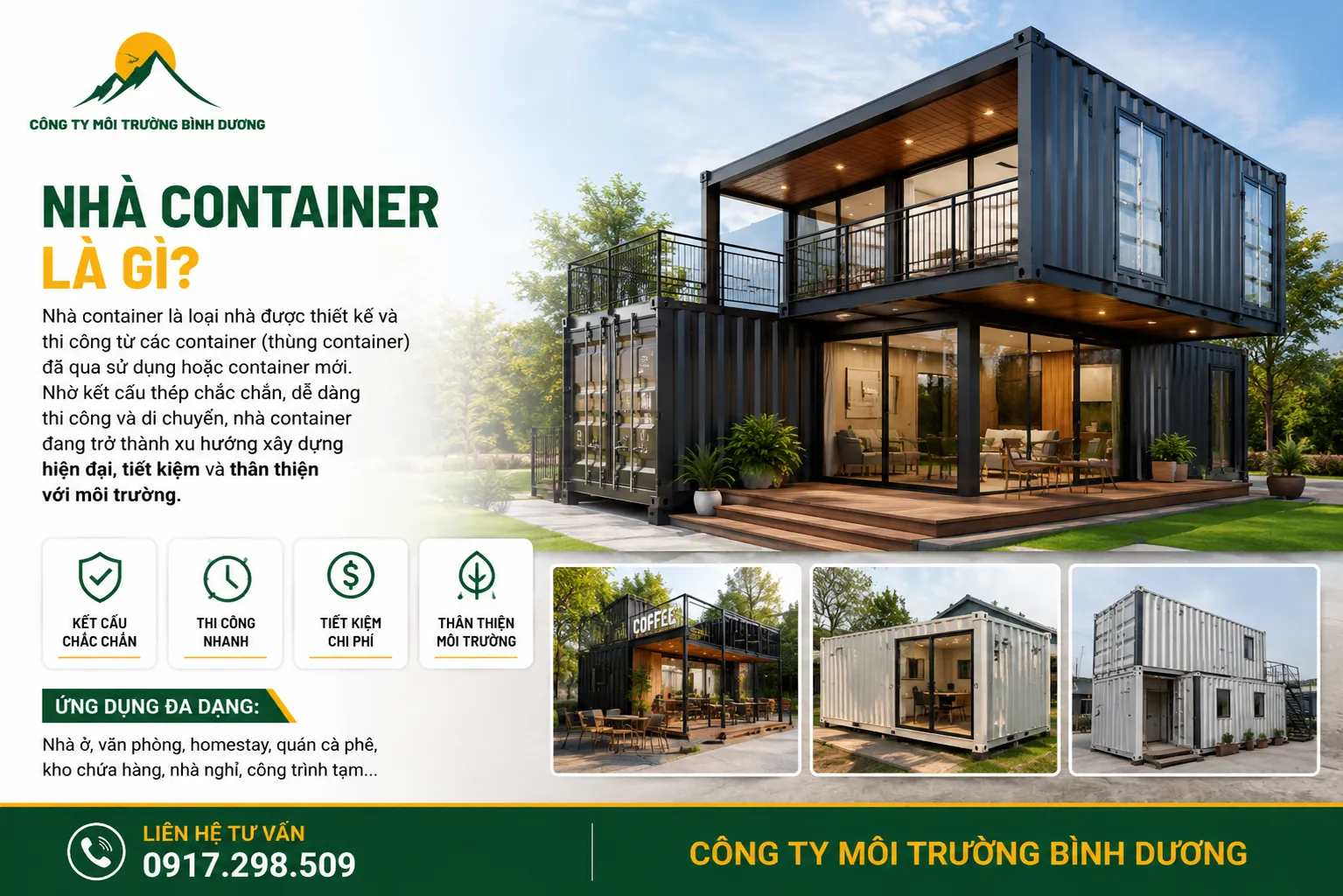 Nhà Container Là Gì? Kiến Trúc, Ưu Nhược Điểm & Giá Cả 2026