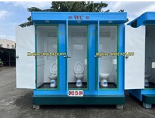 NHÀ VỆ SINH 3 BUỒNG - lắp đặt cho Bệnh viện 