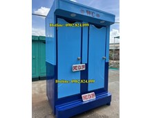 Nhà vệ sinh di động kết hợp nhà tắm, bồn tiểu nam