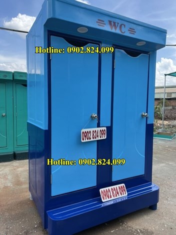 Nhà vệ sinh di động kết hợp nhà tắm, bồn tiểu nam