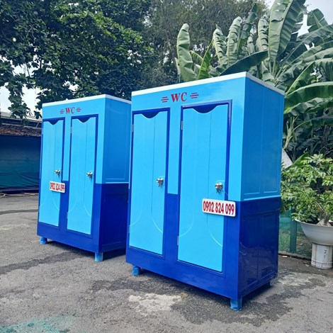 nhà vệ sinh lắp ghép bằng Composite 