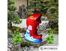 Thùng Rác Cá Chép Composite Siêu Bền | Môi Trường Bình Dương