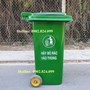 Thùng Rác Composite 120L Có Bánh Xe - Siêu Bền, Giá Gốc Tại Xưởng Môi Trường Bình Dương