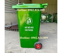 Thùng Rác Composite 240L Nắp Kín, Bánh Xe - Bền Bỉ Hơn 15 Năm, Giá Gốc Tại Xưởng Môi Trường Bình Dương