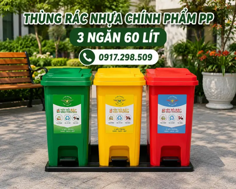 Thùng Rác Công Cộng & Ngoài Trời: Tất Cả Loại, Tiêu Chuẩn & Bảng Giá