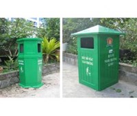 Thùng rác trang trí