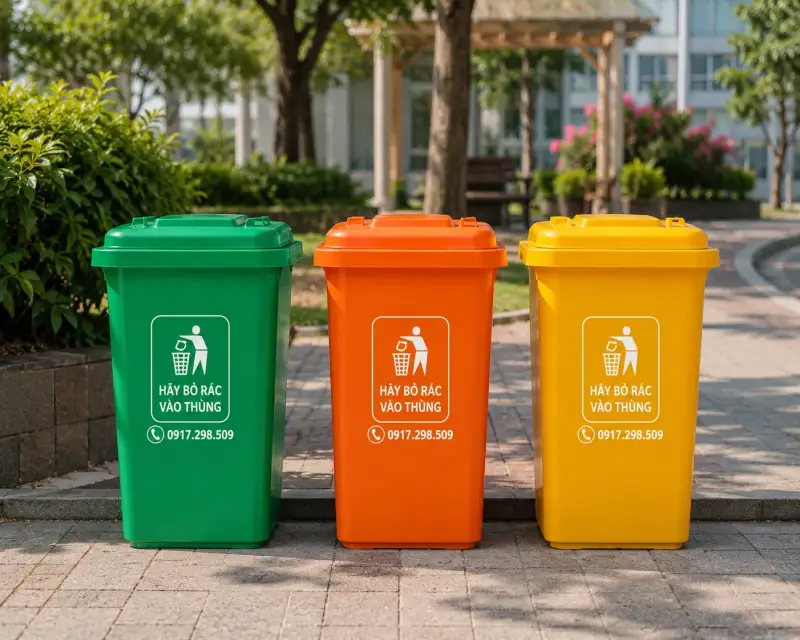 Sự Thật Về Bột Đá Trong Thùng Rác Nhựa : Cách Nhận Biết Thùng Rác Nhựa Tốt, Tránh Mua Hàng Giòn Vỡ
