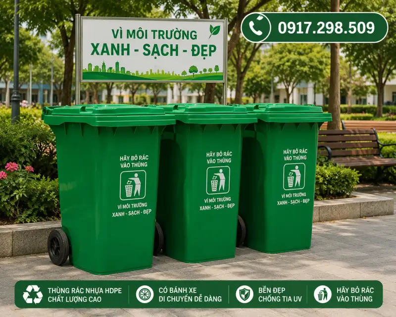 Thùng Rác Là Gì? Phân Loại & Cách Chọn Thùng Rác Phù Hợp Theo Nhu Cầu